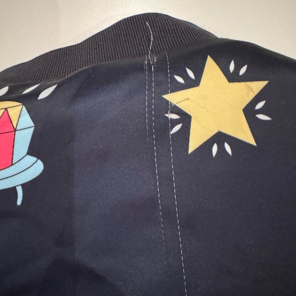 Lola + The Boys Unicorn Candy Plush Bomber - Picture 7 of 7